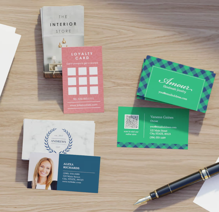 Business Card Customization