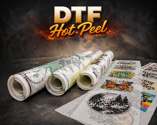 Upload the gang sheet for DTF Hot Peel DTF V2