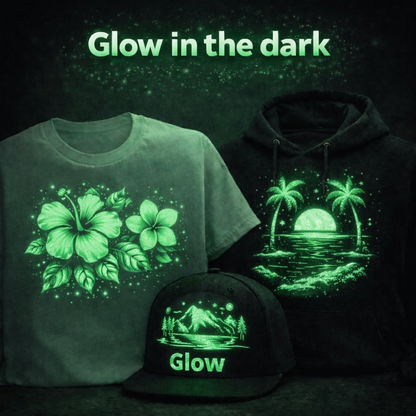 Upload the gang sheet for Glown in the dark