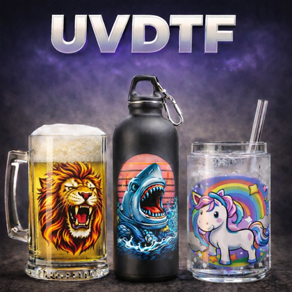 Upload the file for UV DTF