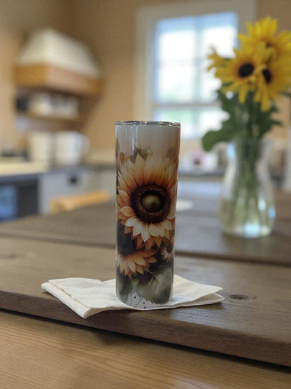 Beautiful stainless steel glass