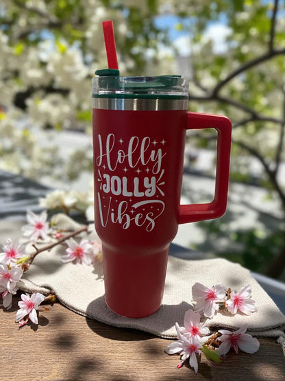 Beautiful large red glass