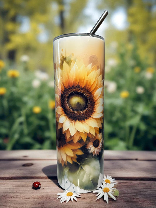 Beautiful stainless steel glass