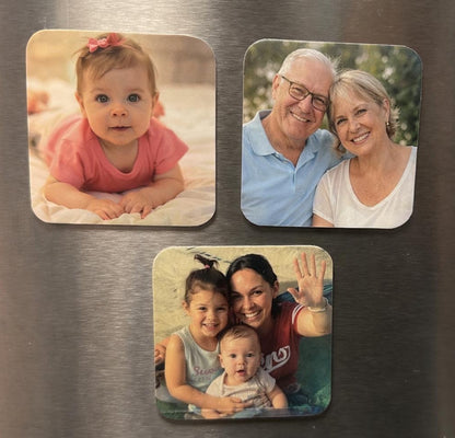Personalized Photo Magnets – Custom Fridge Picture Magnets with Rounded Corners | Family Memories, Gifts & Keepsakes
