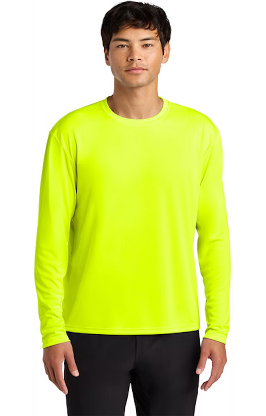 Men's Cooling Performance Long Sleeve T-Shirt - Safety Yellow