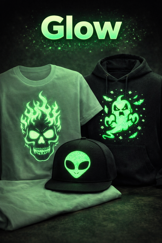 Upload the gang sheet for Glown in the dark