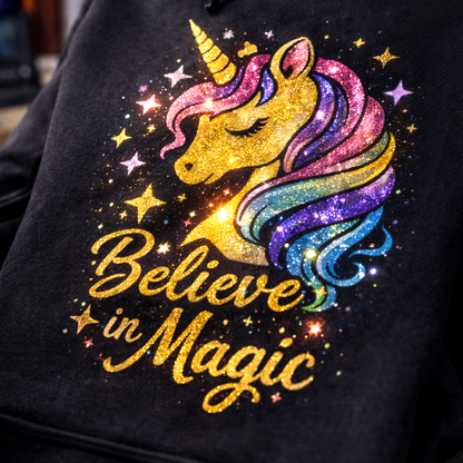 Upload the gang sheet for DTF Glitter