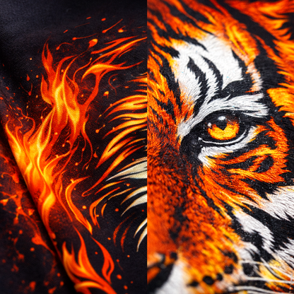 Upload the gang sheet for DTF Transfers Hot Peel