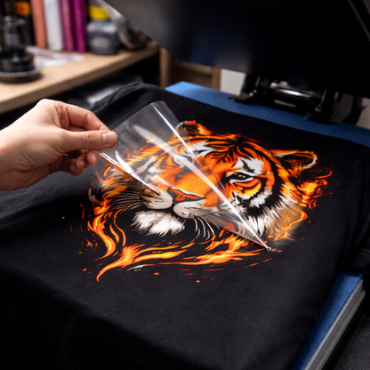 Upload the gang sheet for DTF Transfers Hot Peel